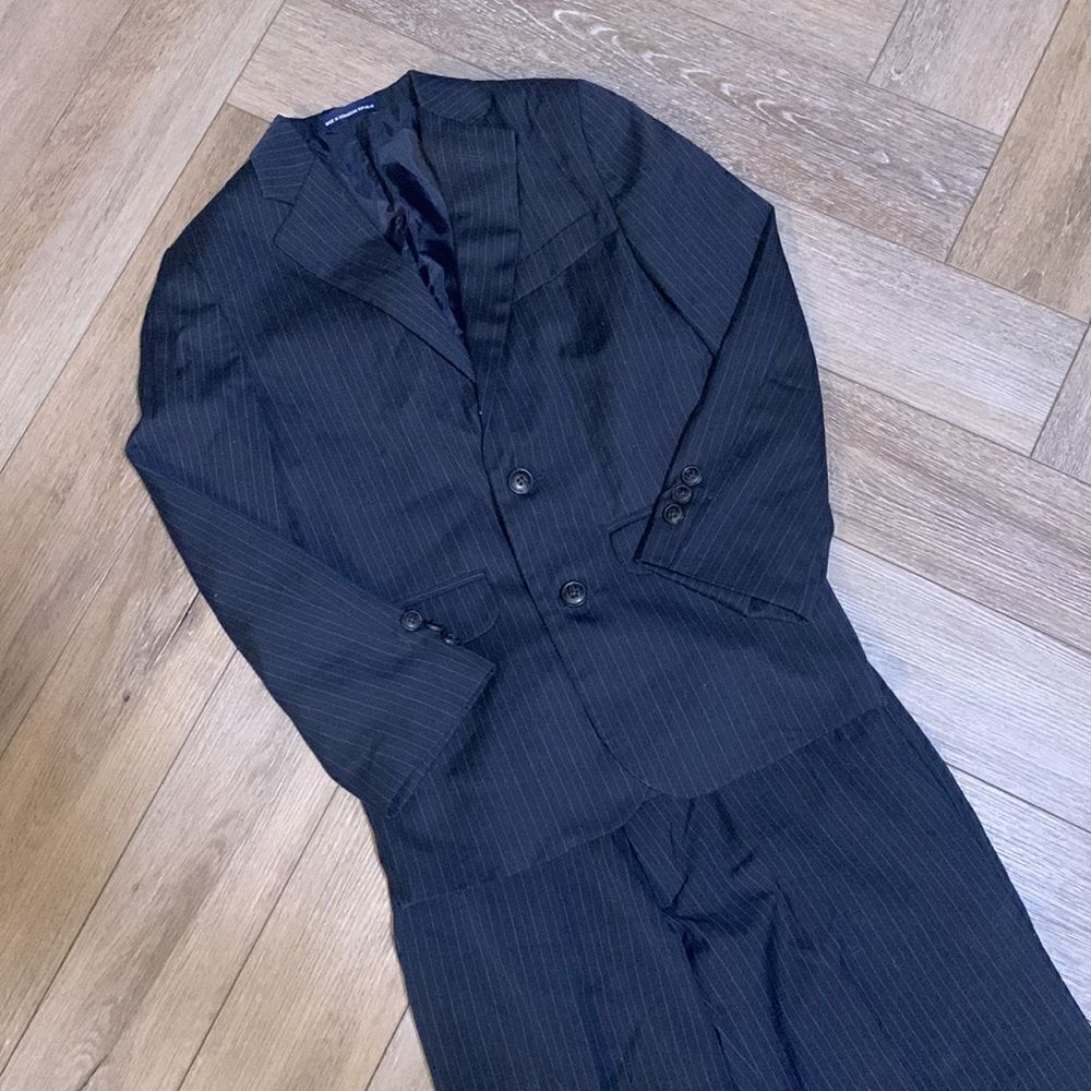 Boys Pin Stripe Suit